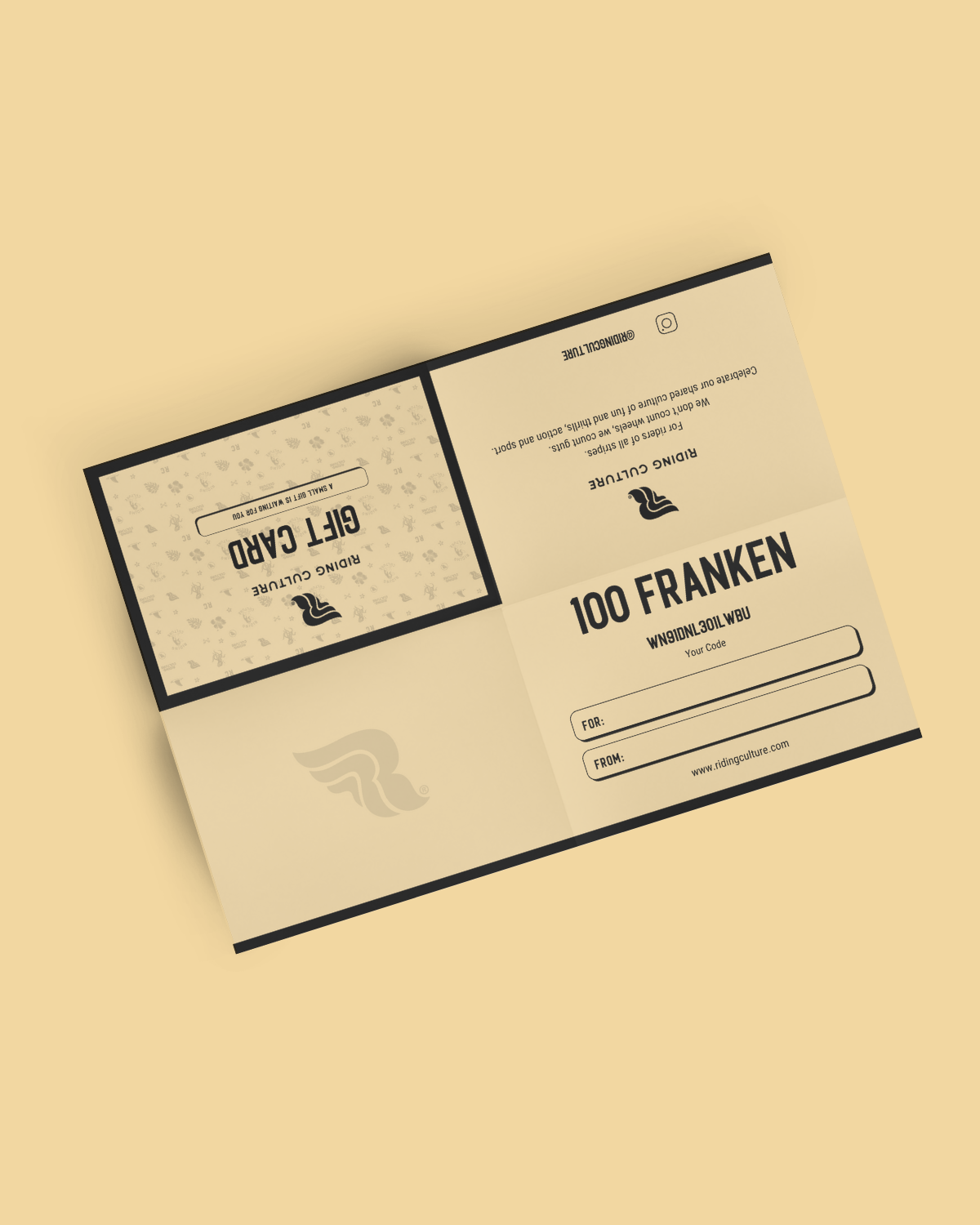 Gift Card - 100 Franken