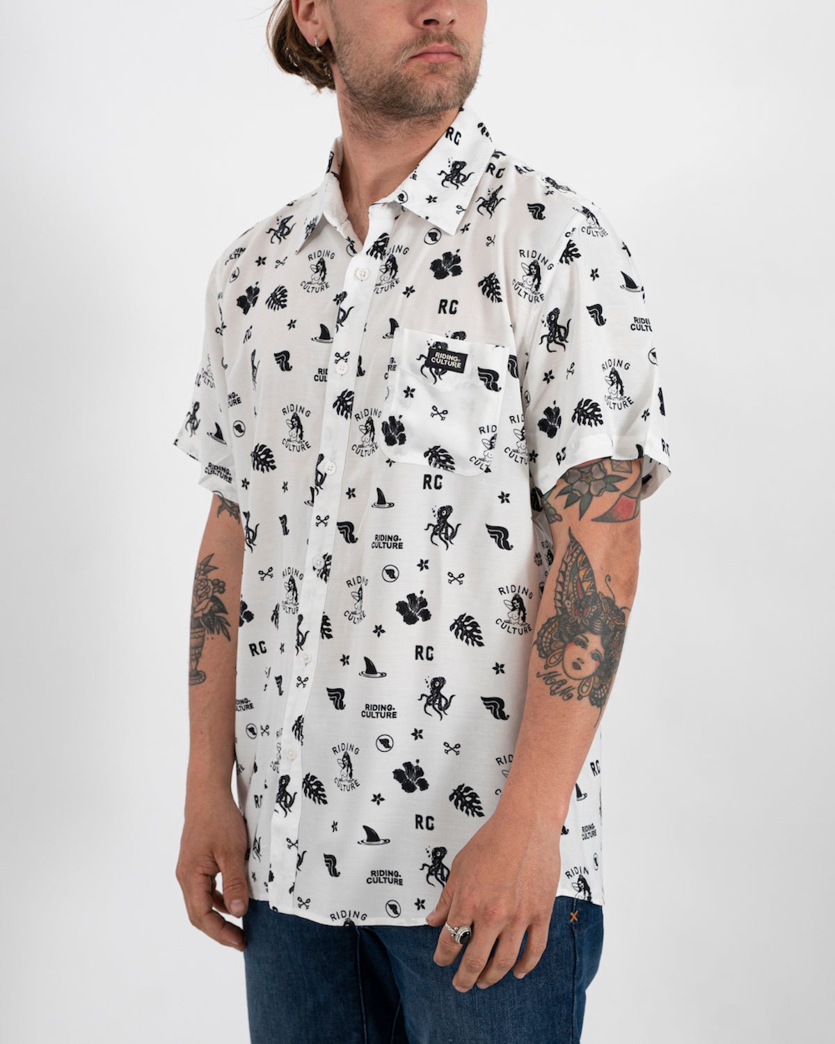 Ocean Shirt White Men
