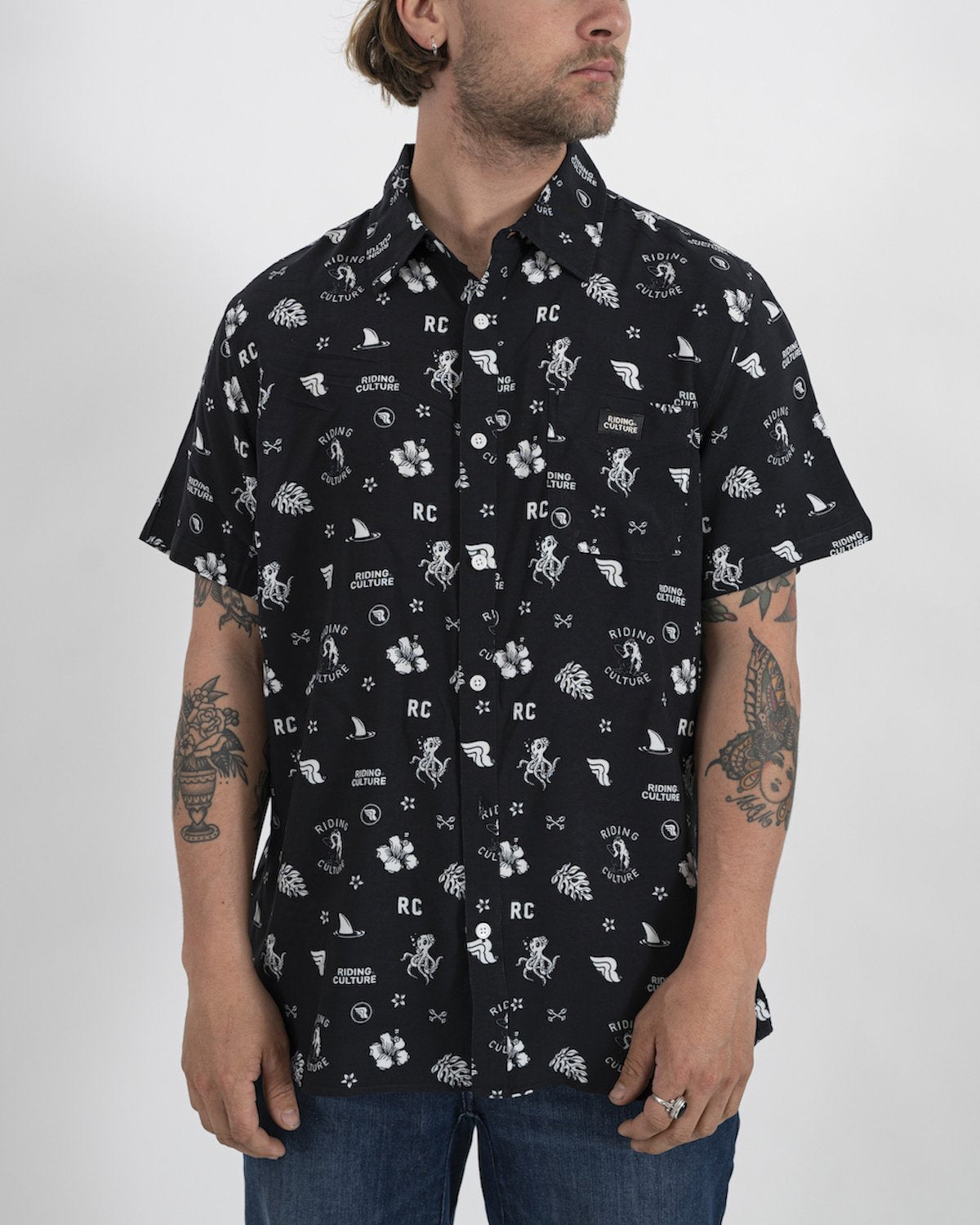 Ocean Shirt Black Men