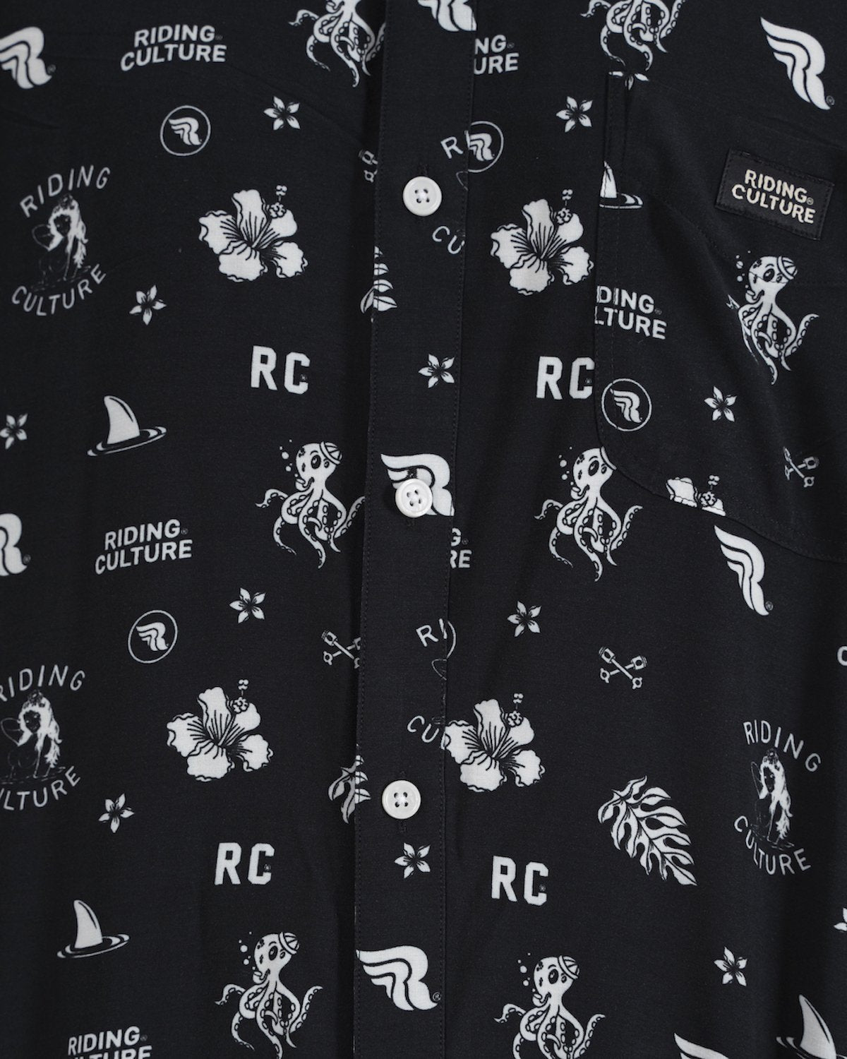 Ocean Shirt Black Men