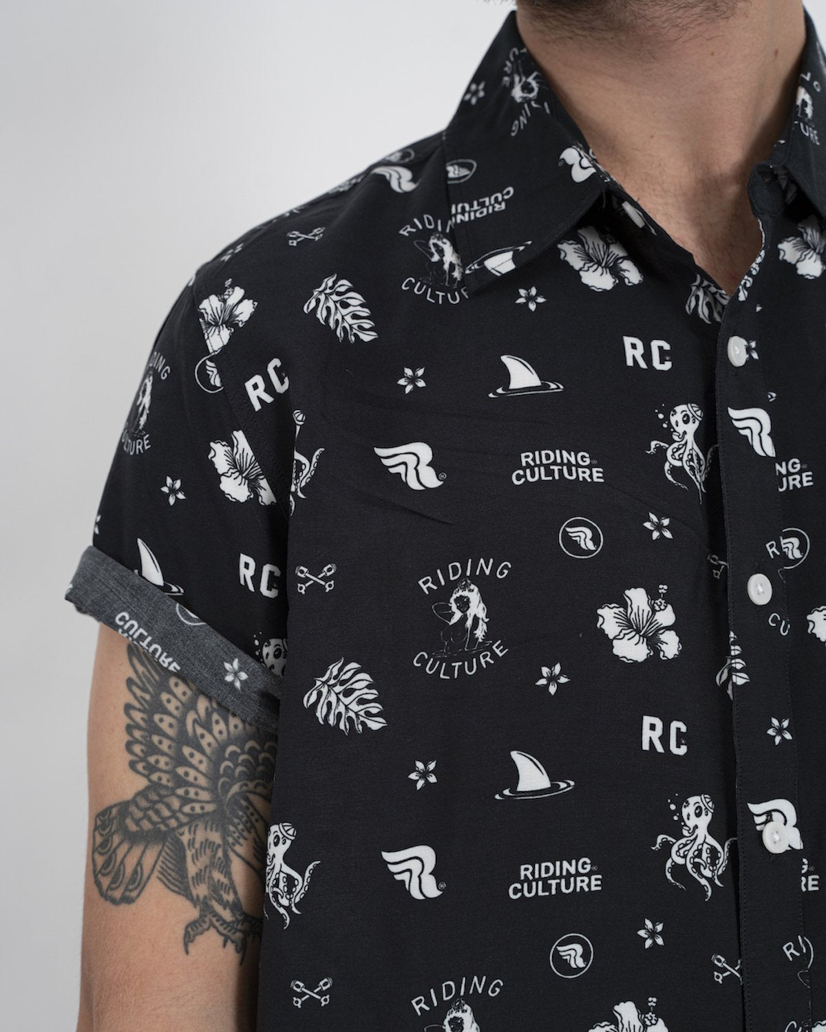 Ocean Shirt Black Men