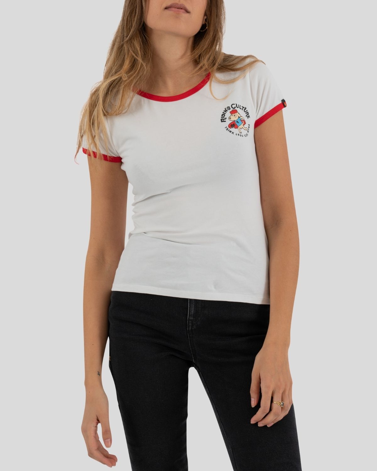 Sunrise Lady White T-Shirt