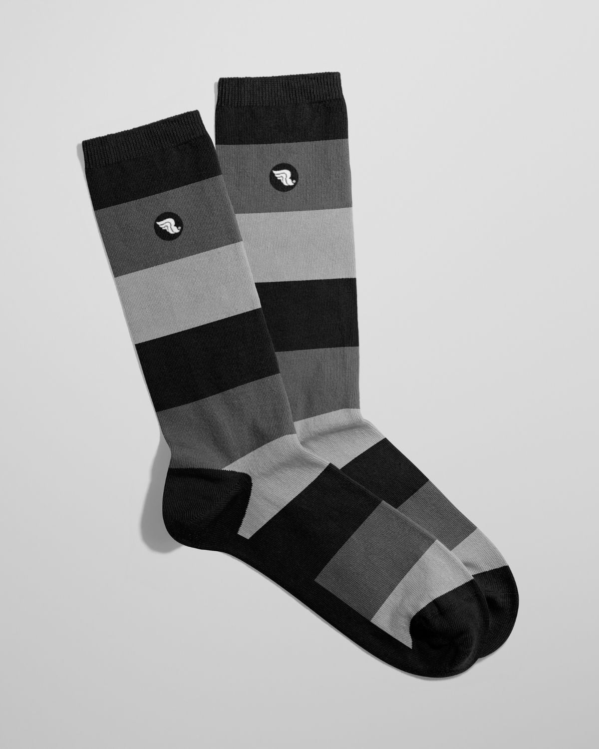 Stripes Socks Grey/Black