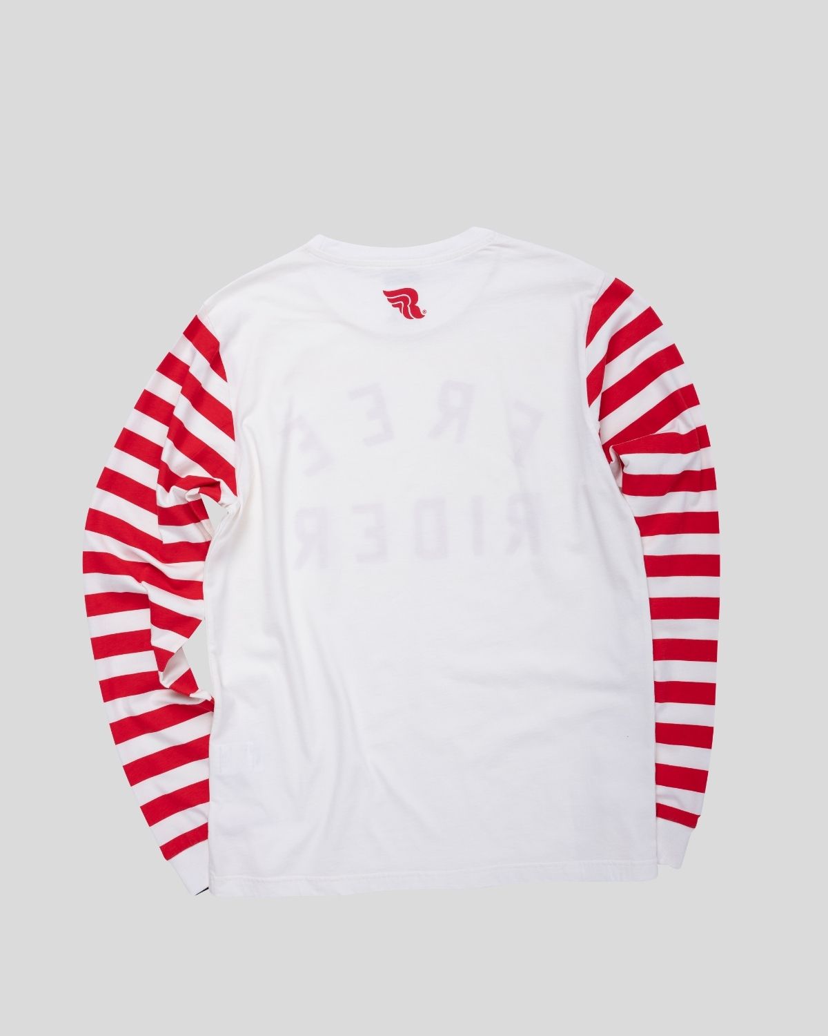 Free Rider Longsleeve Red/White Men