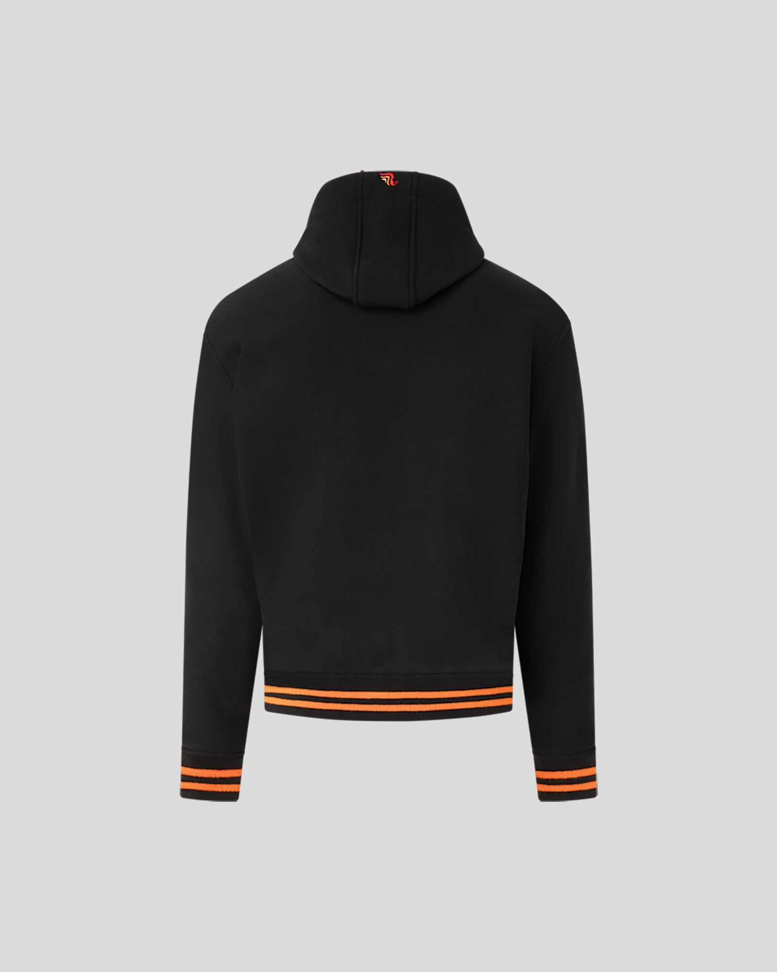 Riding Hoodie  (AA) Orange/Checkerboard