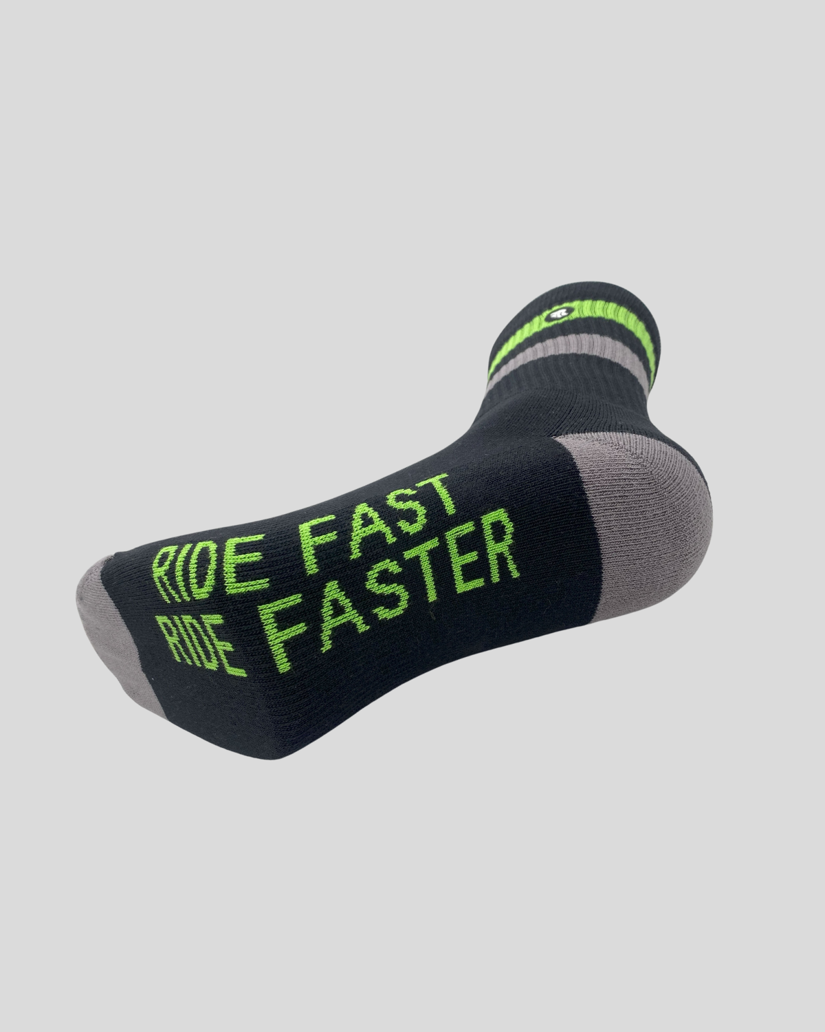 Ride Fast Socks Green/Grey