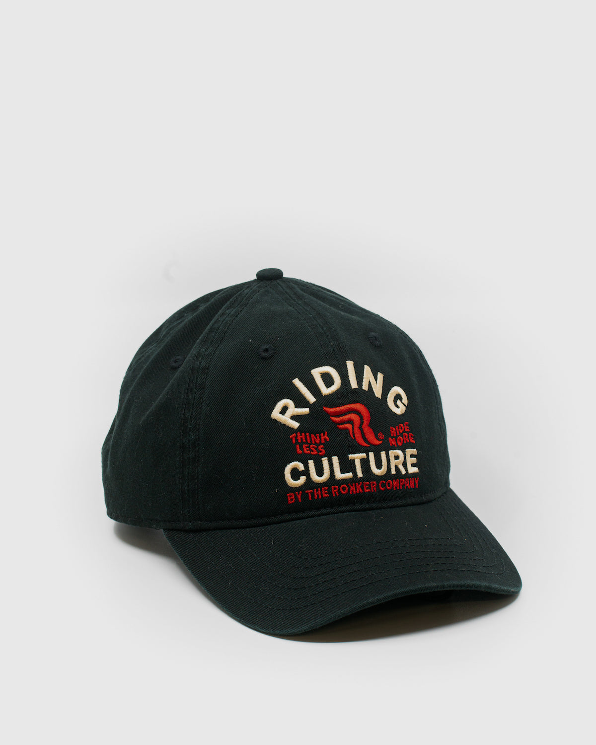 Ride More Dad Hat Black