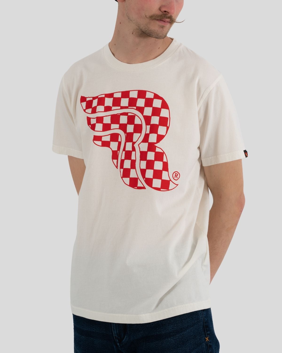 Checkerboard Dirt White