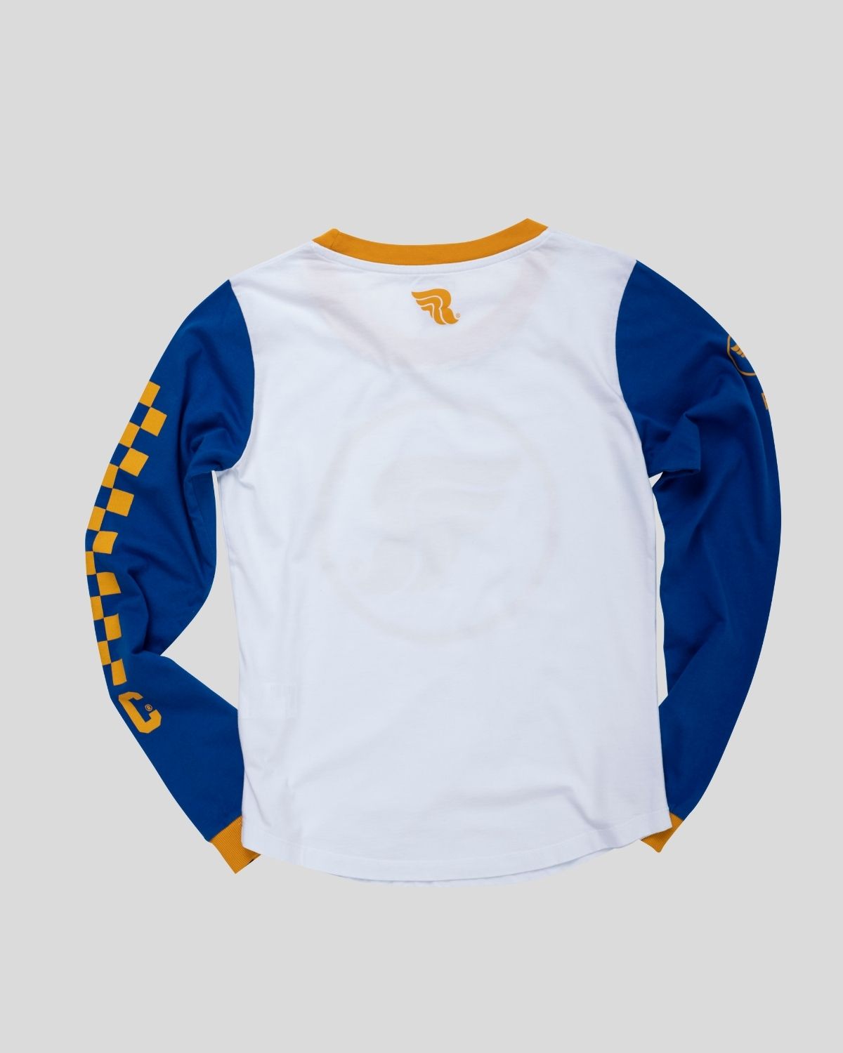 Circle Longsleeve Lady Blue/White